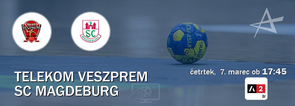 Ne zamudi prenosa tekme Telekom Veszprem - SC Magdeburg v živo na Arena Sport 2.