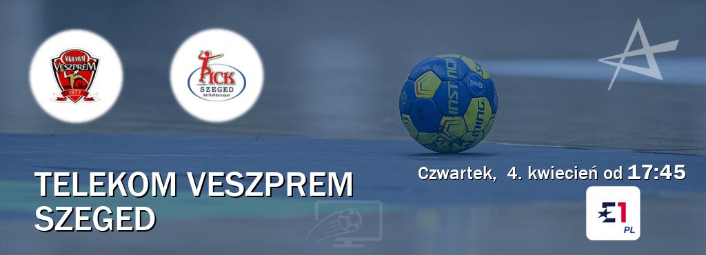 Gra między Telekom Veszprem i Szeged transmisja na żywo w Eurosport (czwartek,  4. kwiecień od  17:45).