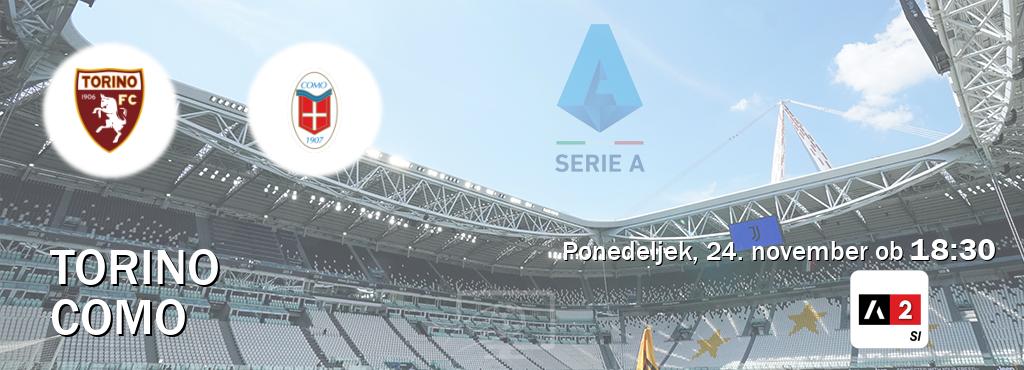 Prenos tekme med Torino in Como v živo na Arena Sport 2 (ponedeljek, 24. november ob 18:30 uri). Prenos tekme med Torino in Como v živo na Arena Sport 2 (ponedeljek, 24. november ob 18:30 uri).