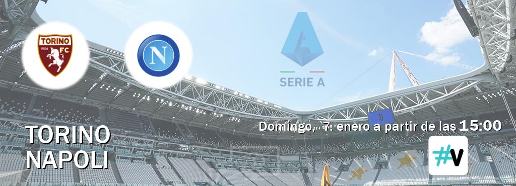El partido entre Torino y Napoli será retransmitido por #Vamos (domingo,  7. enero a partir de las  15:00).