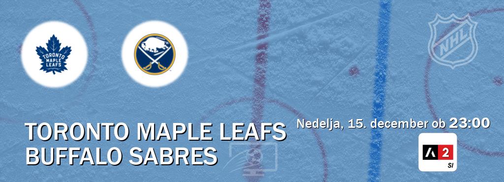 Dvoboj Toronto Maple Leafs in Buffalo Sabres s prenosom tekme v živo na Arena Sport 2.