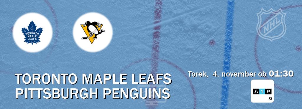 Toronto Maple Leafs in Pittsburgh Penguins v živo na Arena Sport Premium. Prenos tekme bo v torek,  4. november ob  01:30