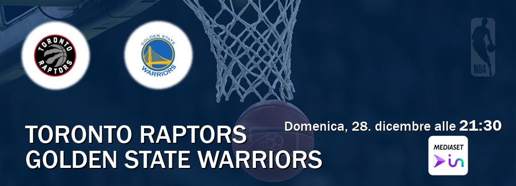 Il match Toronto Raptors - Golden State Warriors sarà trasmesso in diretta TV su Amazon Prime IT (ore 21:30) Il match Toronto Raptors - Golden State Warriors sarà trasmesso in diretta TV su Amazon Prime IT (ore 21:30)