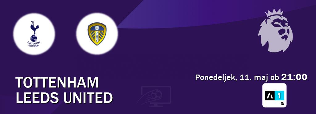 Tottenham in Leeds United v živo na Arena Sport 1. Prenos tekme bo v ponedeljek, 11. maj ob  21:00