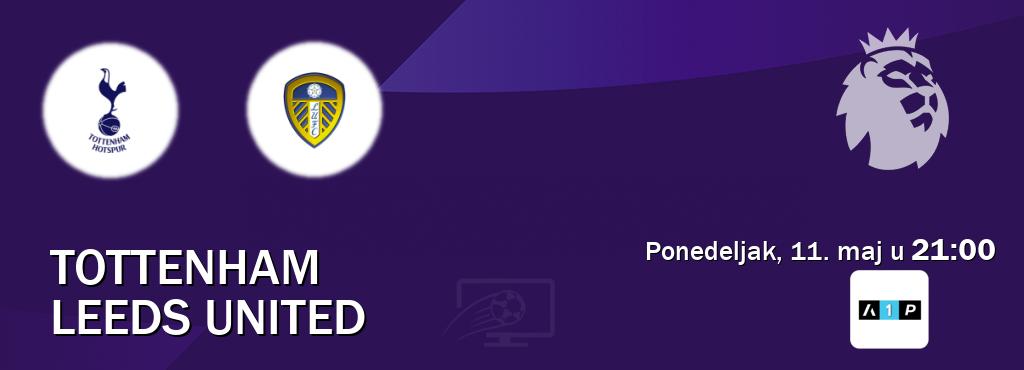 Izravni prijenos utakmice Tottenham i Leeds United pratite uživo na Arena Premium 1 (ponedeljak, 11. maj u  21:00).