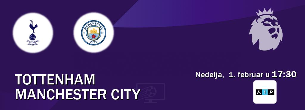 Izravni prijenos utakmice Tottenham i Manchester City pratite uživo na Arena Premium 1 (nedelja,  1. februar u  17:30).