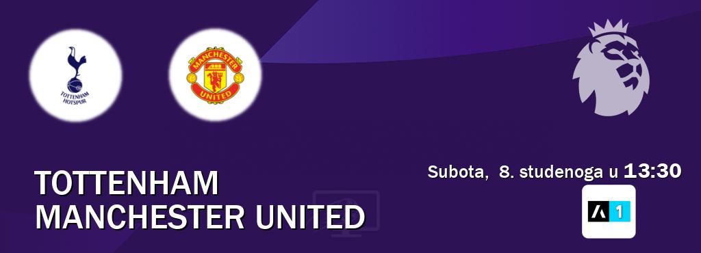 Izravni prijenos utakmice Tottenham i Manchester United pratite uživo na Arena Sport 1 (subota, 8. studenoga u 13:30). Izravni prijenos utakmice Tottenham i Manchester United pratite uživo na Arena Sport 1 (subota, 8. studenoga u 13:30).