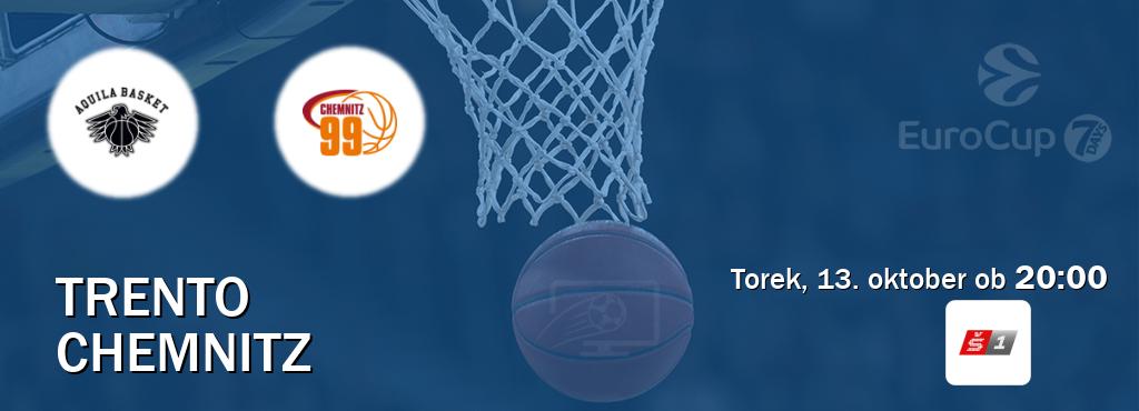 Prenos tekme med Trento in Chemnitz v živo na Sport TV 1 (torek, 13. oktober ob 20:00 uri). Prenos tekme med Trento in Chemnitz v živo na Sport TV 1 (torek, 13. oktober ob 20:00 uri).