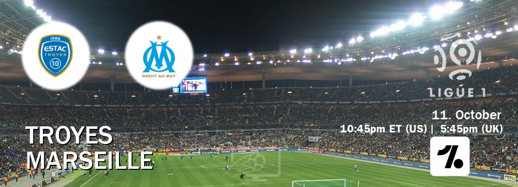 You can watch game live between Troyes and Marseille on OneFootball. You can watch game live between Troyes and Marseille on OneFootball.