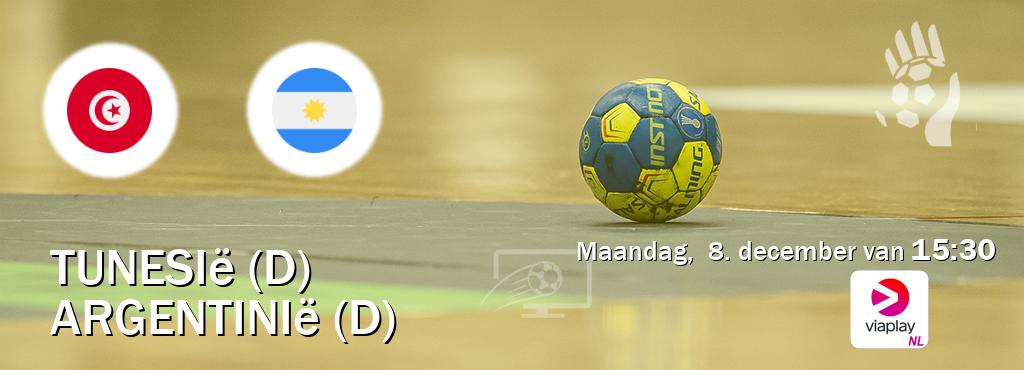 Wedstrijd tussen Tunesië (D) en Argentinië (D) live op tv bij Viaplay Nederland (maandag,  8. december van  15:30).