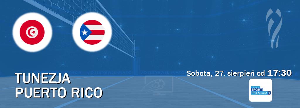 Gra między Tunezja i Puerto Rico transmisja na żywo w Polsat Sport Premium 1 (sobota, 27. sierpień od  17:30).