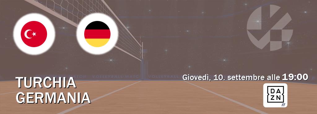 Il match Turchia - Germania sarà trasmesso in diretta TV su DAZN Italia (ore 19:00)
