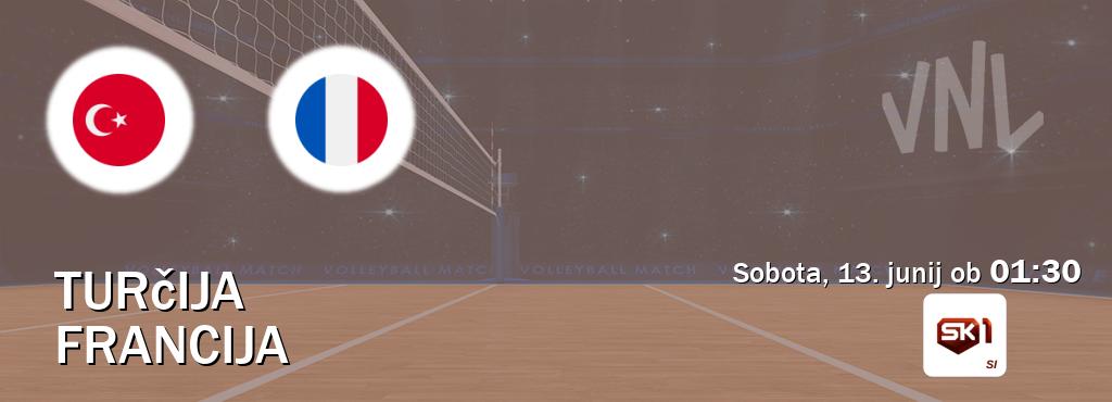 Dvoboj Turčija in Francija s prenosom tekme v živo na Sportklub 1. Dvoboj Turčija in Francija s prenosom tekme v živo na Sportklub 1.