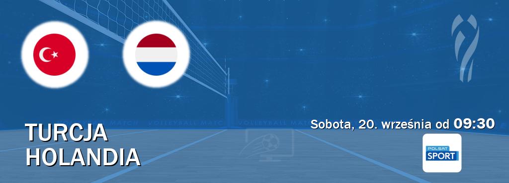 Gra między Turcja i Holandia transmisja na żywo w Polsat Sport (sobota, 20. września od 09:30). Gra między Turcja i Holandia transmisja na żywo w Polsat Sport (sobota, 20. września od 09:30).