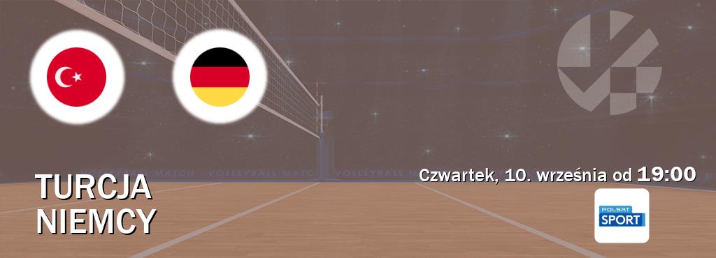 Gra między Turcja i Niemcy transmisja na żywo w Polsat Sport (czwartek, 10. września od  19:00).