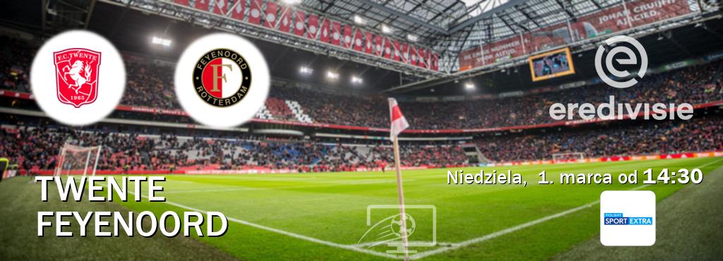 Gra między Twente i Feyenoord transmisja na żywo w Polsat Sport Extra (niedziela,  1. marca od  14:30).
