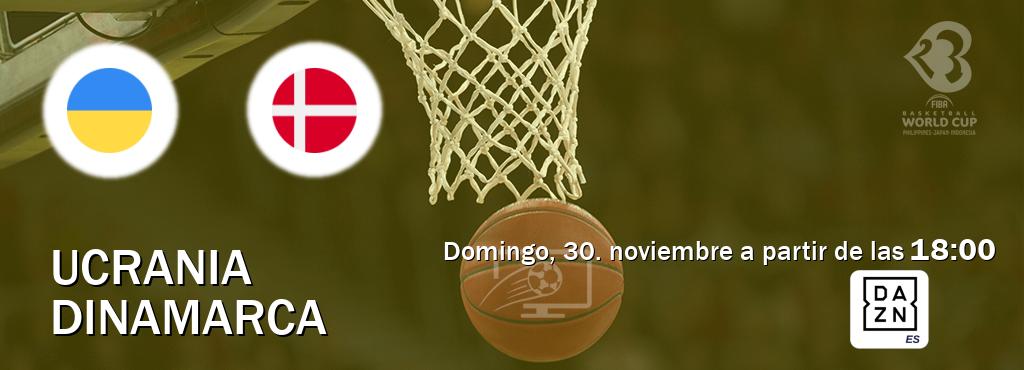 El partido entre Ucrania y Dinamarca será retransmitido por DAZN España (domingo, 30. noviembre a partir de las 18:00). El partido entre Ucrania y Dinamarca será retransmitido por DAZN España (domingo, 30. noviembre a partir de las 18:00).