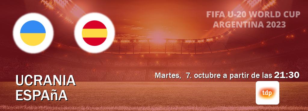 El partido entre Ucrania U20 y España U20 será retransmitido por Teledeporte (martes, 7. octubre a partir de las 21:30). El partido entre Ucrania U20 y España U20 será retransmitido por Teledeporte (martes, 7. octubre a partir de las 21:30).