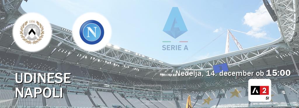 Dvoboj Udinese in Napoli s prenosom tekme v živo na Arena Sport 2. Dvoboj Udinese in Napoli s prenosom tekme v živo na Arena Sport 2.
