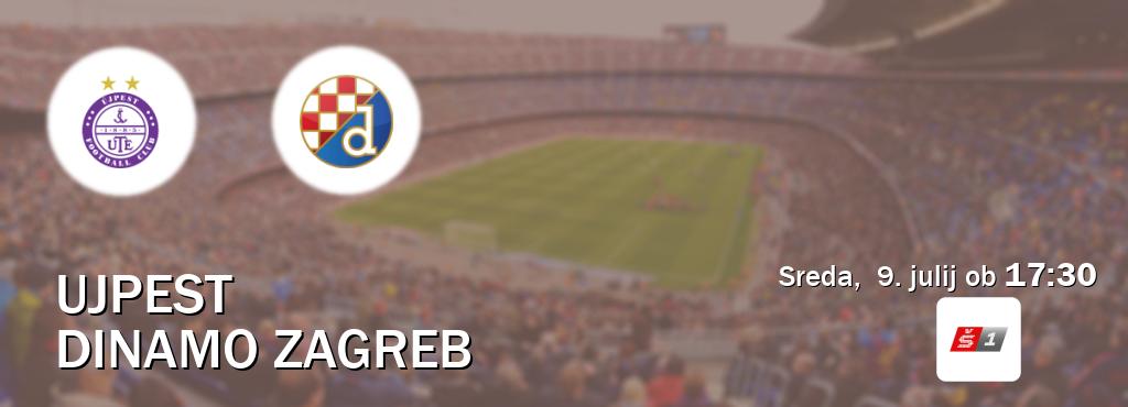 Ujpest in Dinamo Zagreb v živo na Sport TV 1. Prenos tekme bo v sreda,  9. julij ob  17:30