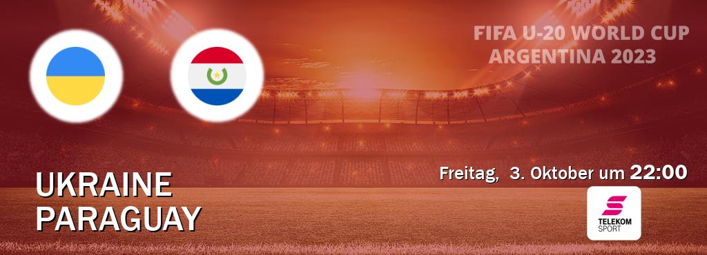 Das Spiel zwischen Ukraine U20 und Paraguay U20 wird am Freitag, 3. Oktober um 22:00, live vom Magenta Sport übertragen. Das Spiel zwischen Ukraine U20 und Paraguay U20 wird am Freitag, 3. Oktober um 22:00, live vom Magenta Sport übertragen.