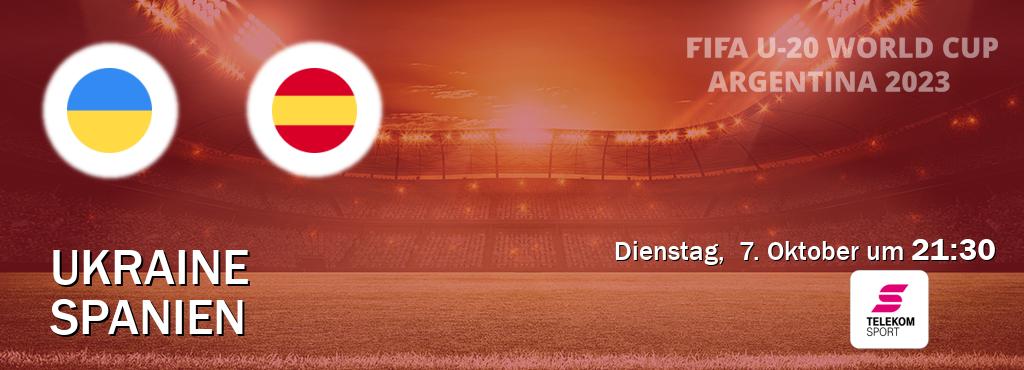 Das Spiel zwischen Ukraine U20 und Spanien U20 wird am Dienstag, 7. Oktober um 21:30, live vom Magenta Sport übertragen. Das Spiel zwischen Ukraine U20 und Spanien U20 wird am Dienstag, 7. Oktober um 21:30, live vom Magenta Sport übertragen.