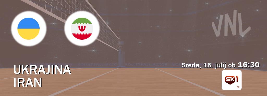 Ne zamudi prenosa tekme Ukrajina - Iran v živo na Sportklub 1.