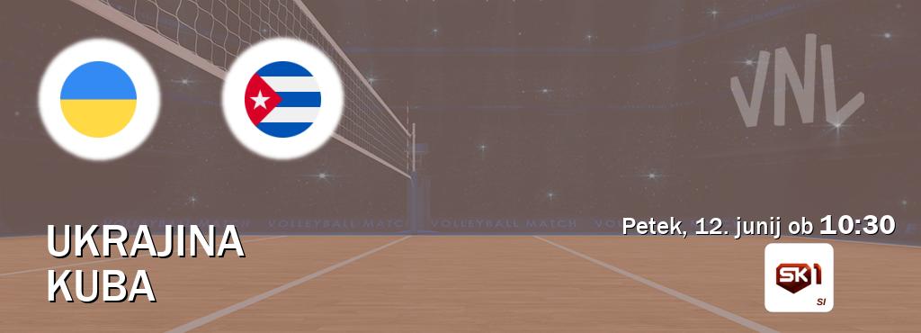Ukrajina in Kuba v živo na Sportklub 1. Prenos tekme bo v petek, 12. junij ob 10:30 Ukrajina in Kuba v živo na Sportklub 1. Prenos tekme bo v petek, 12. junij ob 10:30
