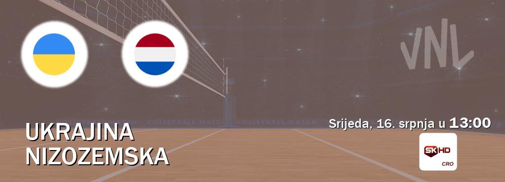 Izravni prijenos utakmice Ukrajina i Nizozemska pratite uživo na Sportklub HD (srijeda, 16. srpnja u  13:00).