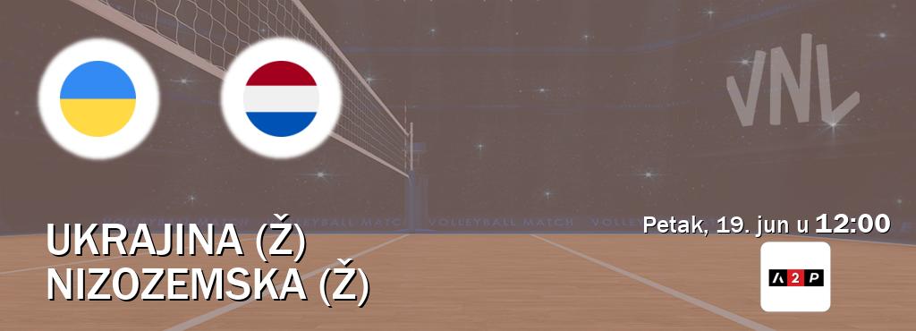 Izravni prijenos utakmice Ukrajina (Ž) i Nizozemska (Ž) pratite uživo na Arena Premium 2 (petak, 19. jun u 12:00). Izravni prijenos utakmice Ukrajina (Ž) i Nizozemska (Ž) pratite uživo na Arena Premium 2 (petak, 19. jun u 12:00).
