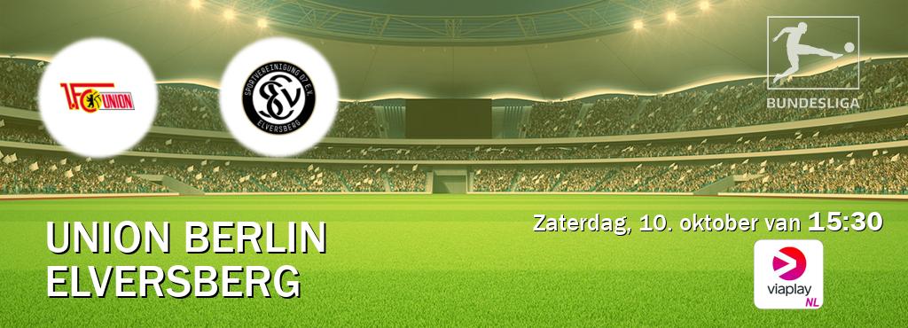 Wedstrijd tussen Union Berlin en Elversberg live op tv bij Viaplay Nederland (zaterdag, 10. oktober van  15:30).