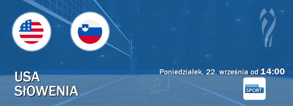 Gra między USA i Słowenia transmisja na żywo w Polsat Sport (poniedziałek, 22. września od 14:00). Gra między USA i Słowenia transmisja na żywo w Polsat Sport (poniedziałek, 22. września od 14:00).