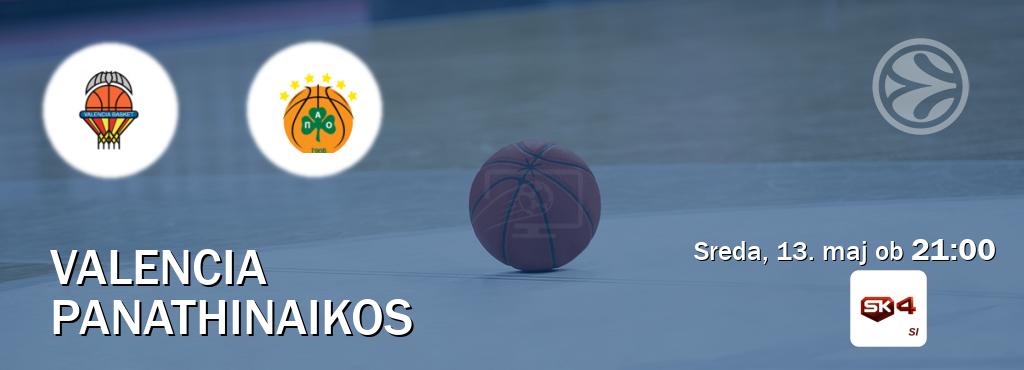 Dvoboj Valencia in Panathinaikos s prenosom tekme v živo na Sportklub 4.
