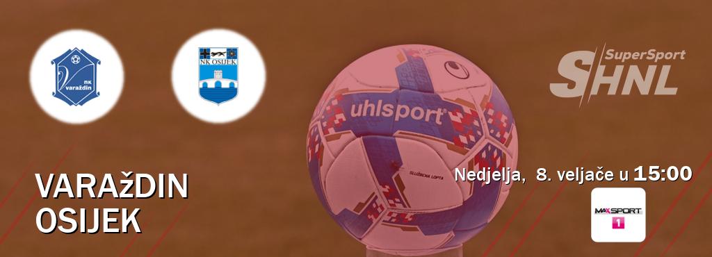 Izravni prijenos utakmice Varaždin i Osijek pratite uživo na MAXSport1 (nedjelja,  8. veljače u  15:00).