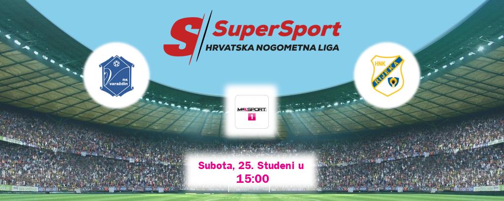 Izravni prijenos utakmice Varaždin i Rijeka pratite uživo na MAXSport1 (Subota, 25. Studeni u  15:00).