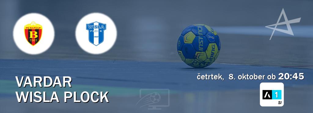 Vardar in Wisla Plock v živo na Arena Sport 1. Prenos tekme bo v četrtek,  8. oktober ob  20:45
