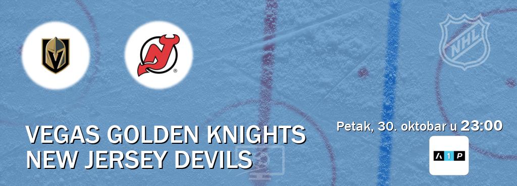 Izravni prijenos utakmice Vegas Golden Knights i New Jersey Devils pratite uživo na Arena Premium 1 (petak, 30. oktobar u  23:00).