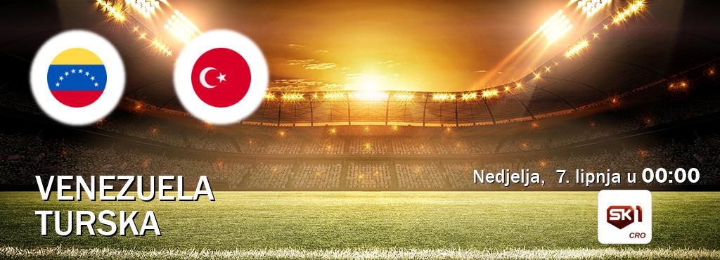 Izravni prijenos utakmice Venezuela i Turska pratite uživo na Sportklub 1 (nedjelja,  7. lipnja u  00:00).