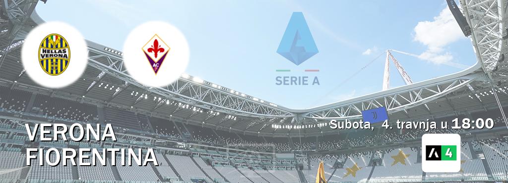Izravni prijenos utakmice Verona i Fiorentina pratite uživo na Arena Sport 4 (subota,  4. travnja u  18:00).