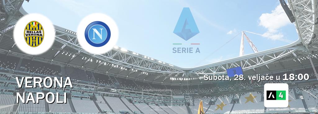 Izravni prijenos utakmice Verona i Napoli pratite uživo na Arena Sport 4 (subota, 28. veljače u  18:00).
