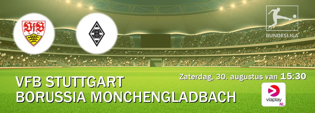 Wedstrijd tussen VfB Stuttgart en Borussia Monchengladbach live op tv bij Viaplay Nederland (zaterdag, 30. augustus van 15:30). Wedstrijd tussen VfB Stuttgart en Borussia Monchengladbach live op tv bij Viaplay Nederland (zaterdag, 30. augustus van 15:30).
