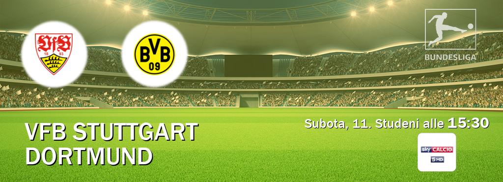 Il match VfB Stuttgart - Dortmund sarà trasmesso in diretta TV su Sky Calcio 5 (ore 15:30)