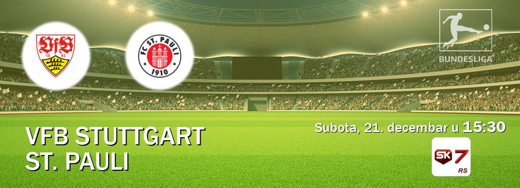 Izravni prijenos utakmice VfB Stuttgart i St. Pauli pratite uživo na Sportklub 7 (subota, 21. decembar u  15:30).