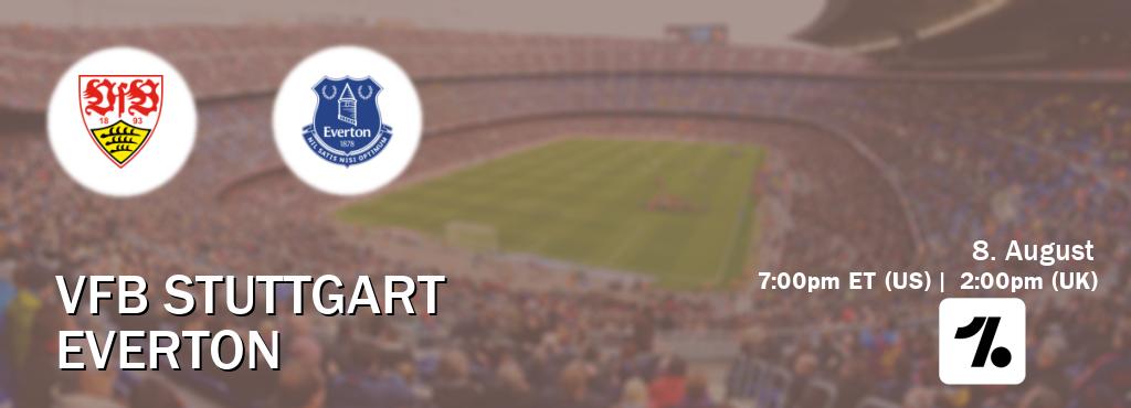 You can watch game live between VfB Stuttgart and Everton on OneFootball.