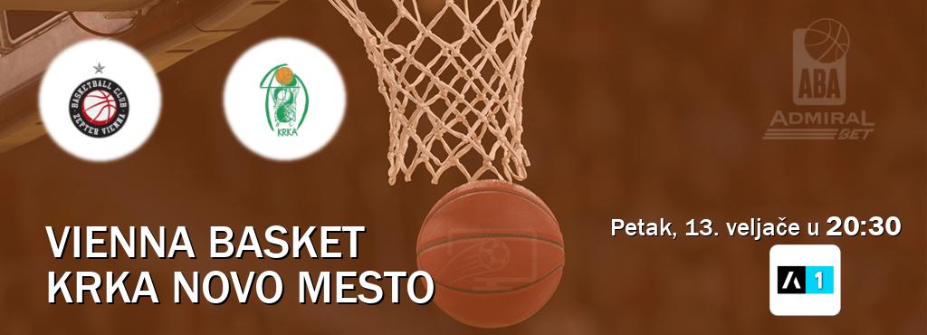 Izravni prijenos utakmice Vienna Basket i Krka Novo Mesto pratite uživo na Arena Sport 1 (petak, 13. veljače u  20:30).
