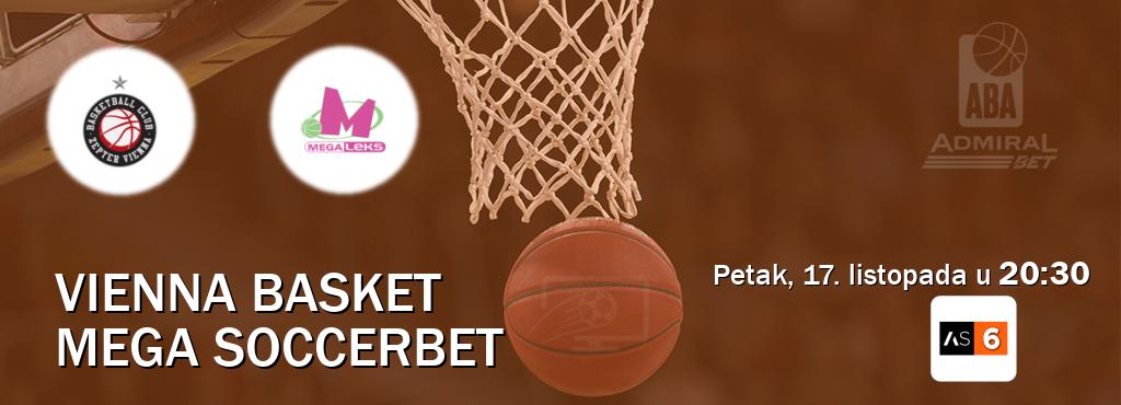 Izravni prijenos utakmice Vienna Basket i Mega Soccerbet pratite uživo na Arena Sport 6 (petak, 17. listopada u 20:30). Izravni prijenos utakmice Vienna Basket i Mega Soccerbet pratite uživo na Arena Sport 6 (petak, 17. listopada u 20:30).