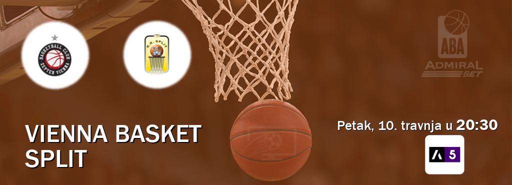 Izravni prijenos utakmice Vienna Basket i Split pratite uživo na Arena Sport 5 (petak, 10. travnja u 20:30). Izravni prijenos utakmice Vienna Basket i Split pratite uživo na Arena Sport 5 (petak, 10. travnja u 20:30).