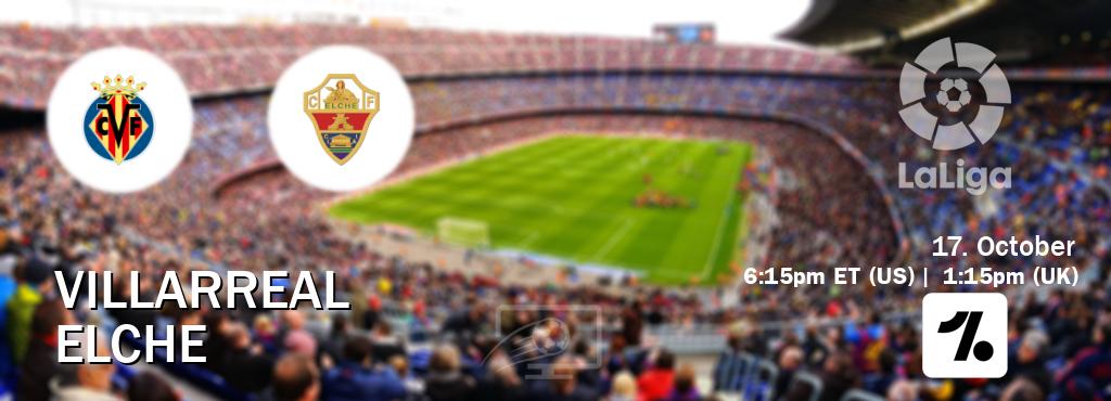 You can watch game live between Villarreal and Elche on OneFootball. You can watch game live between Villarreal and Elche on OneFootball.