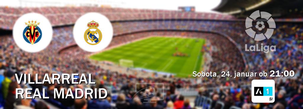 Dvoboj Villarreal in Real Madrid s prenosom tekme v živo na Arena Sport 1.