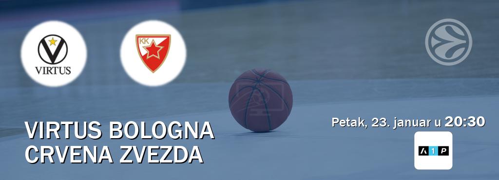 Izravni prijenos utakmice Virtus Bologna i Crvena zvezda pratite uživo na Arena Premium 1 (petak, 23. januar u  20:30).